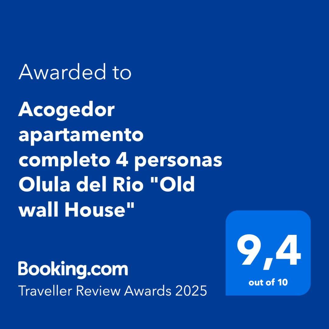 Apartamento Completo Solo Para Ti Hasta 4 Personas "Old Wall House" Олула-дель-Рио Экстерьер фото